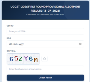 KCET 2026 Login Portal