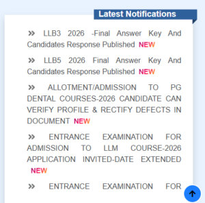 KLEE 2026 Final Answer Key Release Official Notification