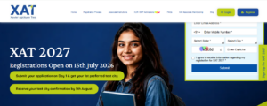 XAT 2027 registrations official notification