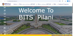 BITS Pilani Official Website