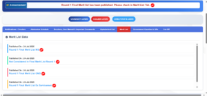MH CET 2026 3 Year LLB Final Merit List