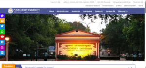Pondicherry University Admissions