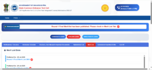 Official Notification at llb5cap26.mahacet.org