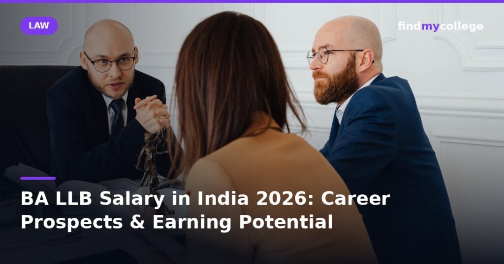 BA LLB Salary in India 2026: Career Prospects & Earning Potential
