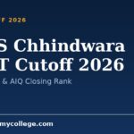 CIMS Chhindwara NEET Cutoff 2026: State Quota & AIQ Closing Rank