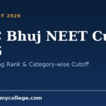 GMC Bhuj NEET Cutoff 2026: MBBS Closing Rank & Category-wise Cutoff