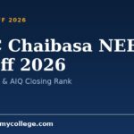 GMC Chaibasa NEET Cutoff 2026: State Quota & AIQ Closing Rank