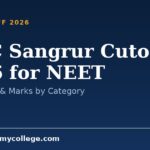 GMC Sangrur Cutoff 2026 for NEET: MBBS Rank & Marks by Category
