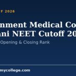 Government Medical College Bhiwani NEET Cutoff 2026: Round-wise Opening & Closing Rank