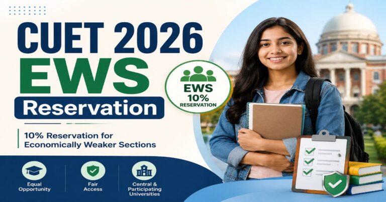 CUET EWS Reservation