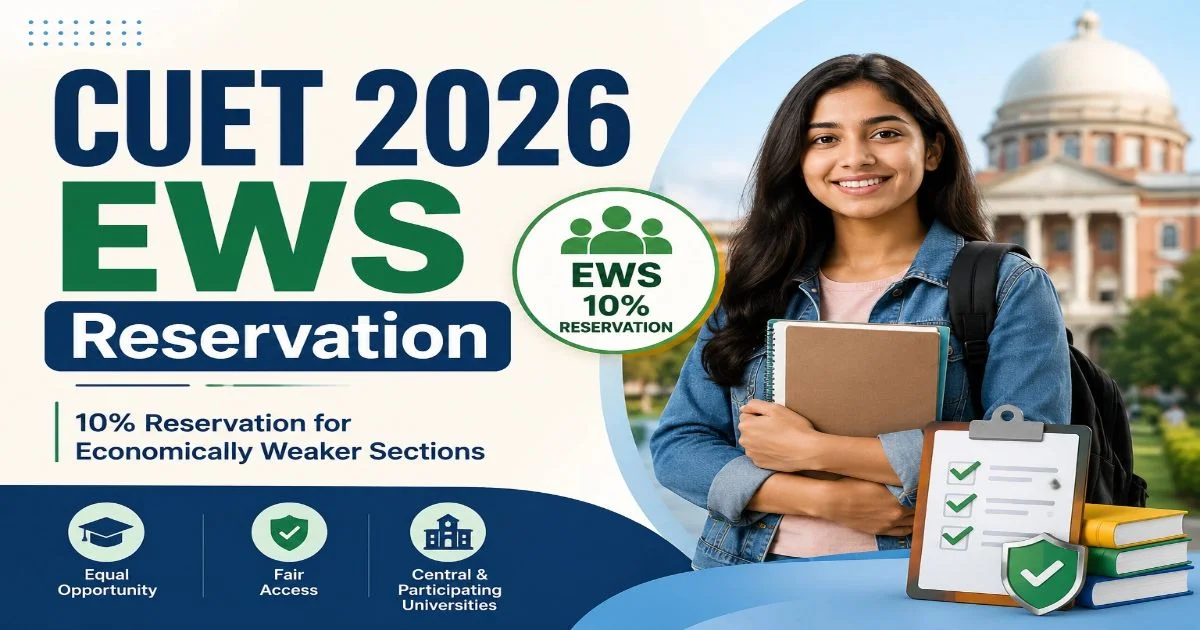CUET EWS Reservation