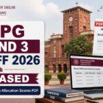 DU PG Round 3 Cutoff 2026 Released Today, Last Date to Pay Admission Fees 11th July