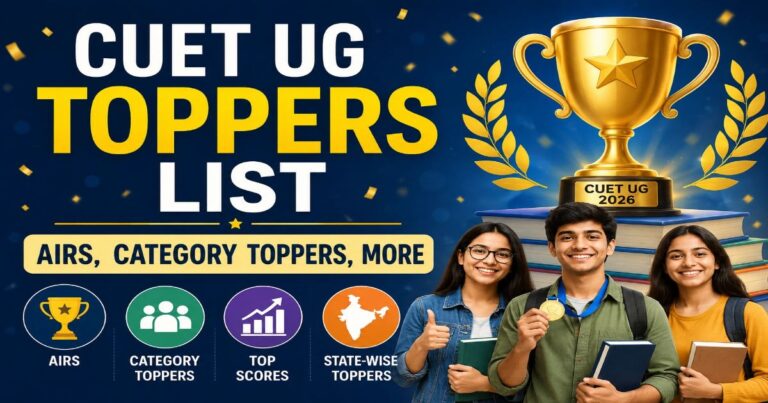 CUET UG Toppers List
