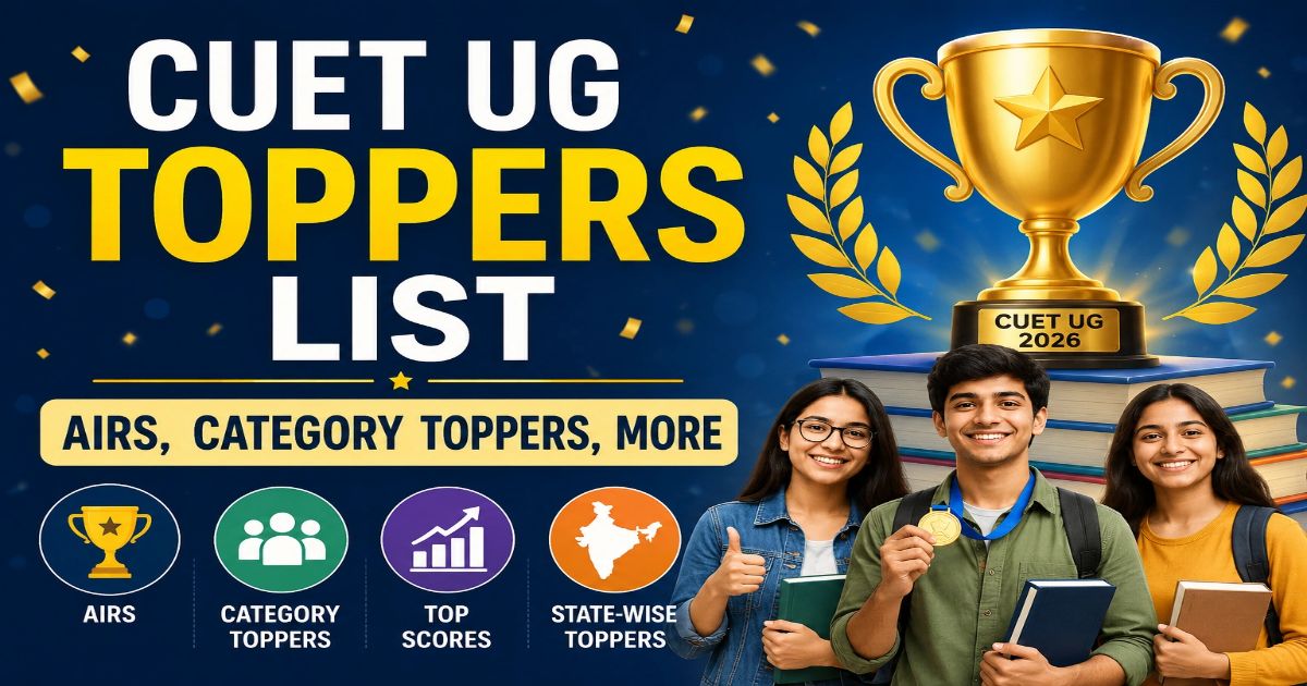 CUET UG Toppers List