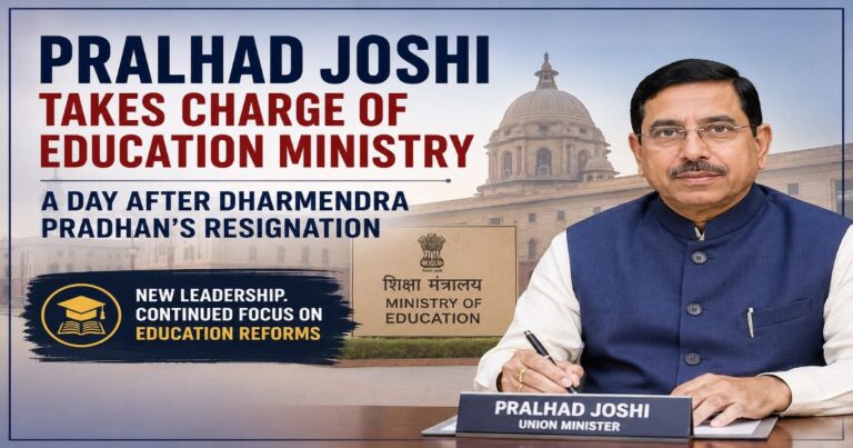 Pralhad Joshi Appointed as New Education Minister