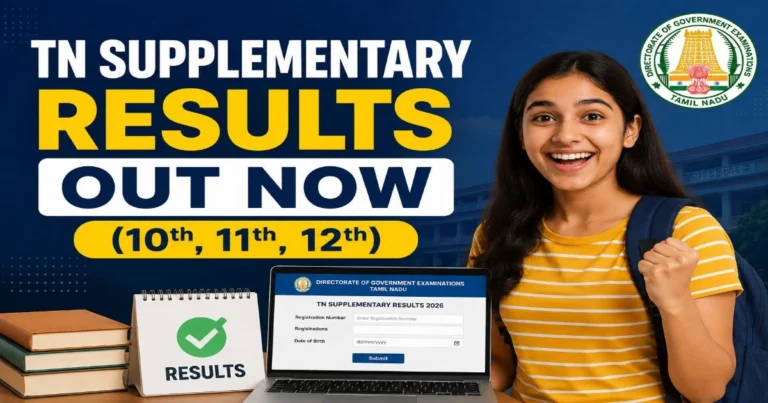 TN Supplementary Results for Class 10, 11 and 12 Out