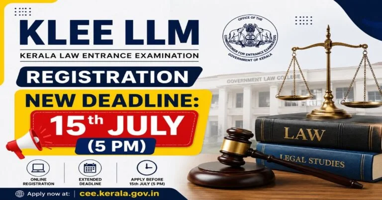 KLEE LLM 2026 Registration Deadline Extended to July 15 (5 PM): Direct Links to Apply with Step-by-Step Instructions