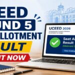 UCEED 2026 Round 5 Seat Allotment Result Released, Check Opening & Closing Ranks