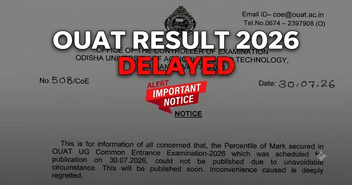 OUAT Results 2026 Delayed