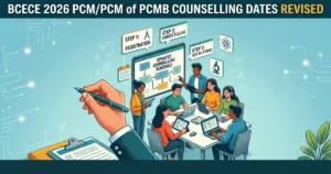 BCECE Counselling Revised Schedule for PCM/PCM of PCMB Group