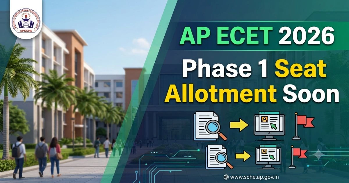 AP ECET 2026 Phase 1 Seat Allotment Soon