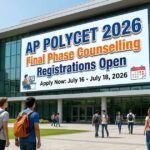 AP POLYCET 2026 Final Phase Counselling from 16-18 July, Results Out on 24th July