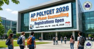 AP POLYCET 2026 Final Phase Counselling from 16-18 July, Results Out on 24th July