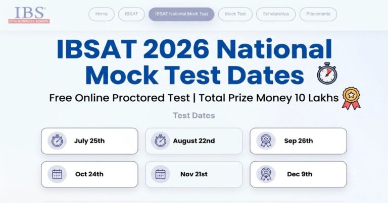 IBSAT 2026 Mock Test Dates Out at ibsat.org; First Mock on July 25