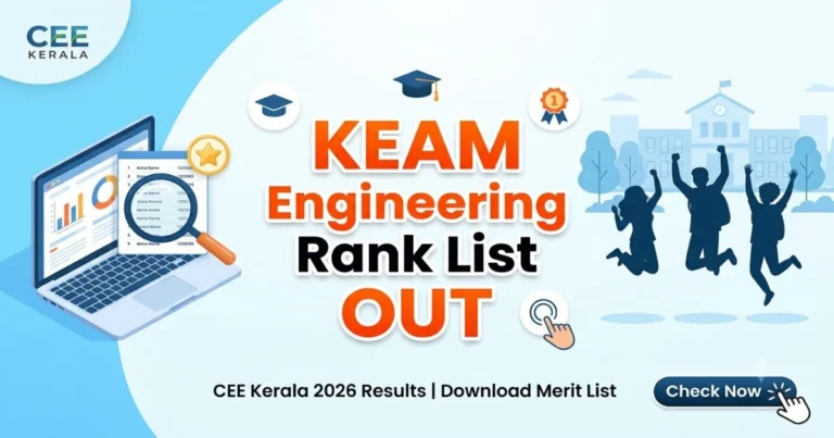 KEAM Engineering Rank List Out