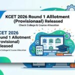 KCET 2026 Round 1 Provisional Seat Allotment Result Out, Objections Open Till 14 July (5 PM) at cetonline.karnataka.gov.in