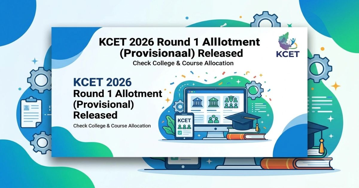 KCET 2026 Round 1 Seat Allotment Result