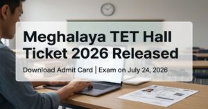 MTET 2026 Admit Cards Out