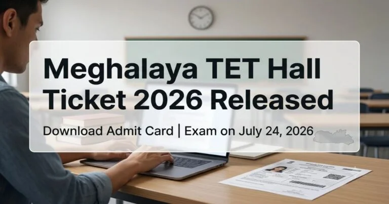 MTET 2026 Admit Cards Out
