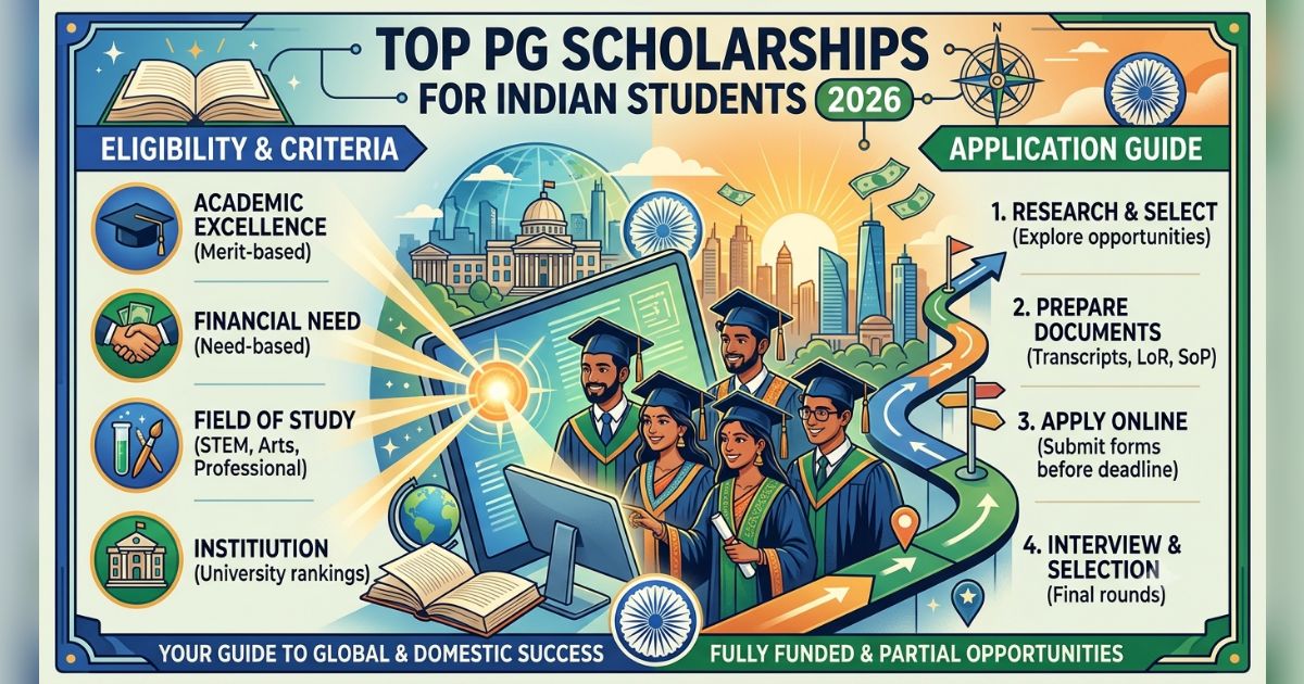 Top PG Scholarships for Indian Students