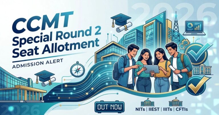 CCMT Special Round 2 Seat Allotment