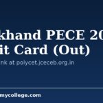 Jharkhand PECE 2026 Admit Card (Out), Download Link at polycet.jceceb.org.in