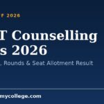 NEET Counselling Dates 2026: Registration, Rounds & Seat Allotment Result