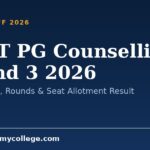 NEET PG Counselling Round 3 2026: Registration, Rounds & Seat Allotment Result