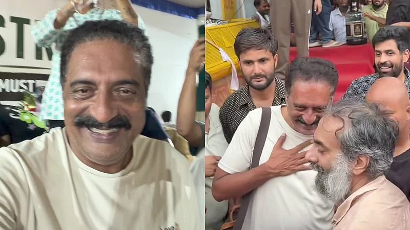 Prakash Raj at CJP Protest