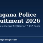 Telangana Police Recruitment for 7,437 Posts to Begin Soon, Notification at tslprb.in