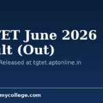 TG TET June 2026 Result (Out): Scorecards Released at tgtet.aptonline.in