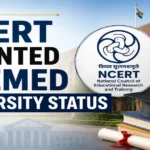 NCERT Granted Deemed University Status on March 30, 2026; To Offer Degrees Independently