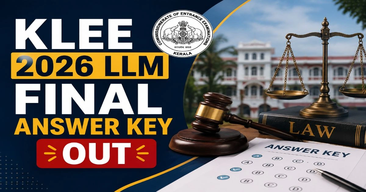 KLEE 2026 LLM Final Answer Key Out
