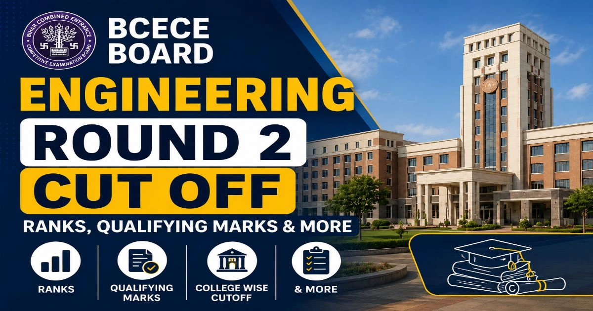 BCECE Engineering Round 2 Cutoffs