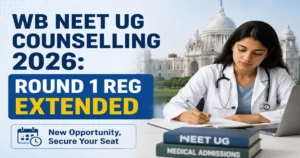 WB NEET UG Counselling 2026 Round 1 Extended