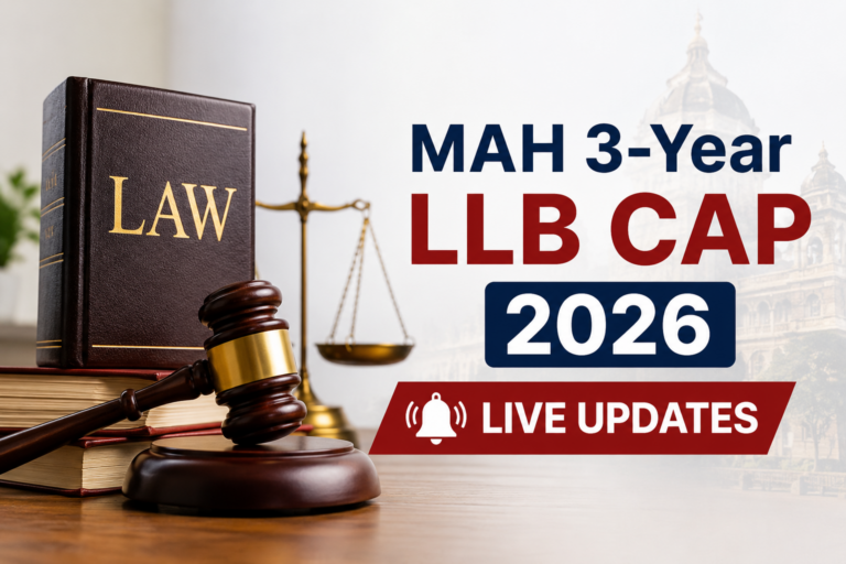 MAH 3-Year LLB CAP 2026: Round 2 Option Form Filling Begin