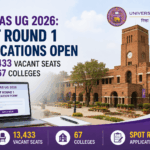 DU CSAS UG 2026: Spot Round 1 Applications Open for 13,433 Vacant Seats Across 67 Colleges