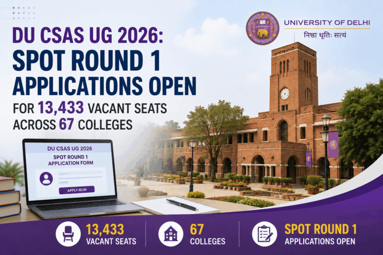 DU CSAS UG 2026