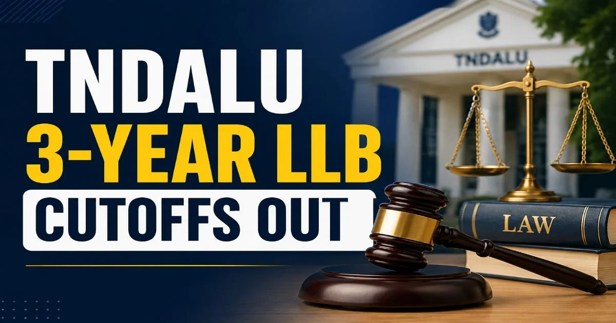TNDALU 3-Year LLB Cutoffs Out