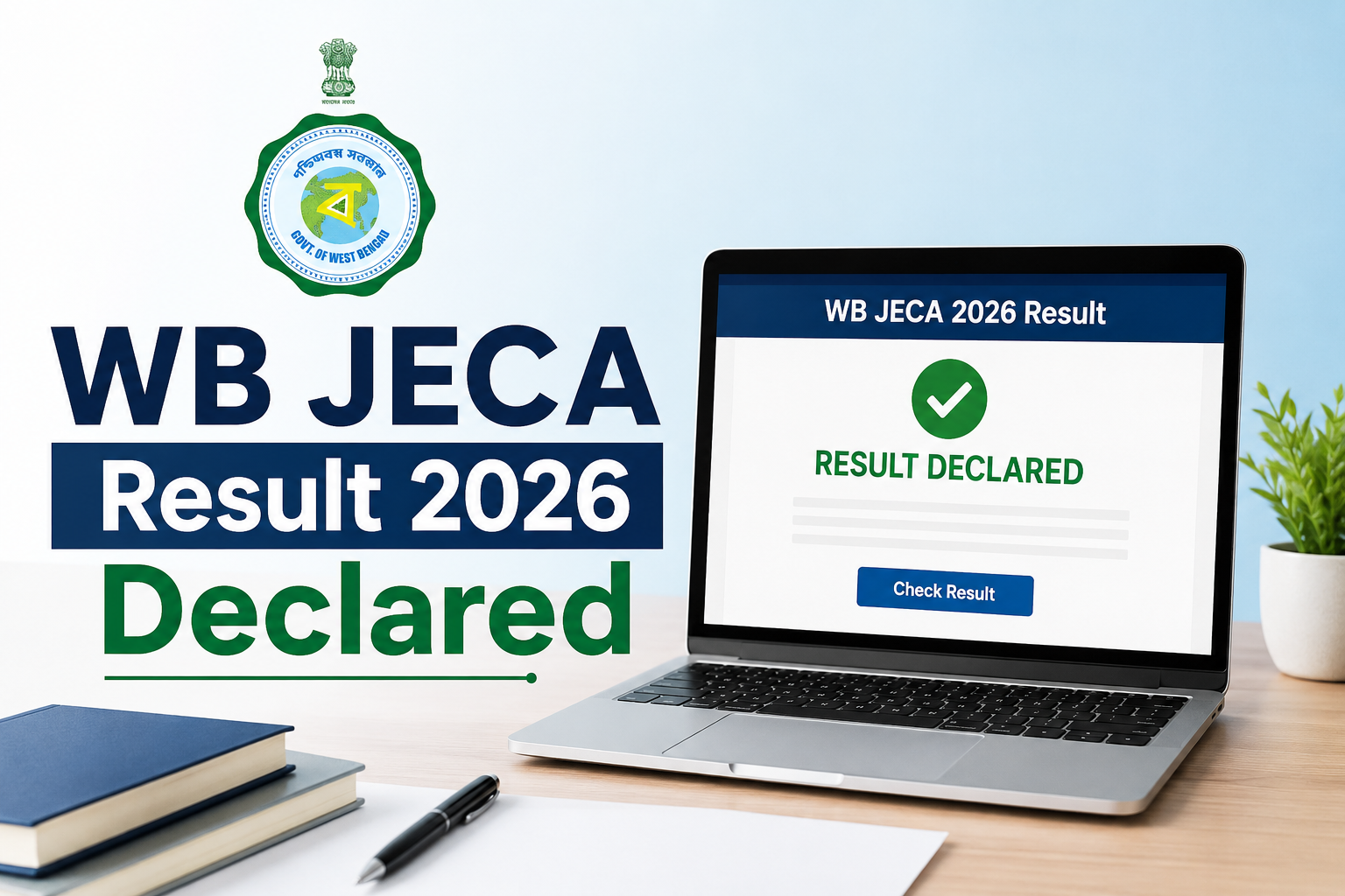 WB JECA Result 2026 Declared